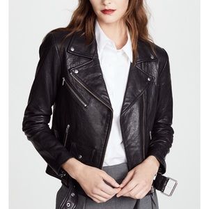 Veda Jayne Classic Leather Jacket